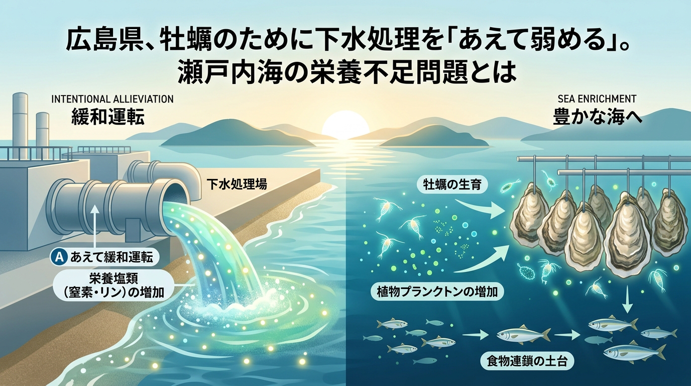 広島の牡蠣と栄養塩問題