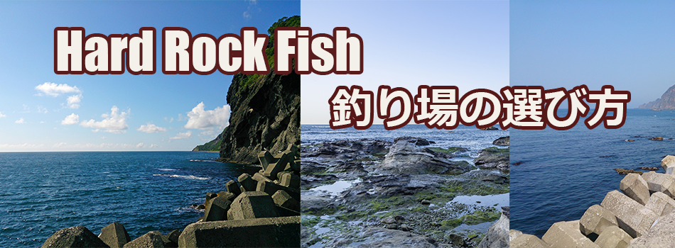 ロックフィッシュ釣り場(ポイント)の選び方